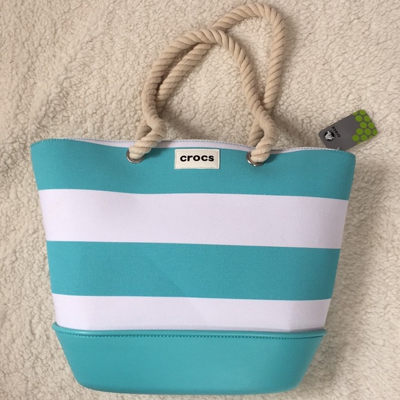 rubber tote bag like crocs